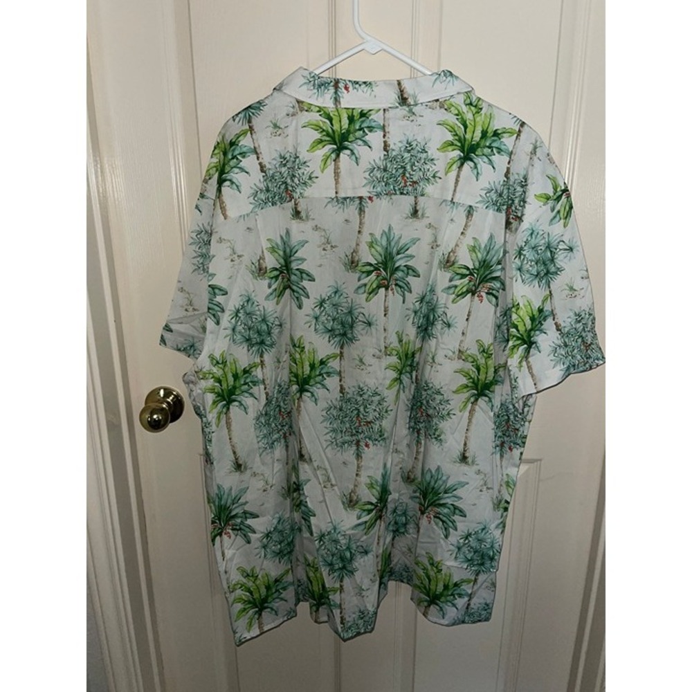 HARDADDY Men's Hawaiian Shirt Short Sleeve Button‎ Front Casual Shirt 4XL - Picture 3 of 4
